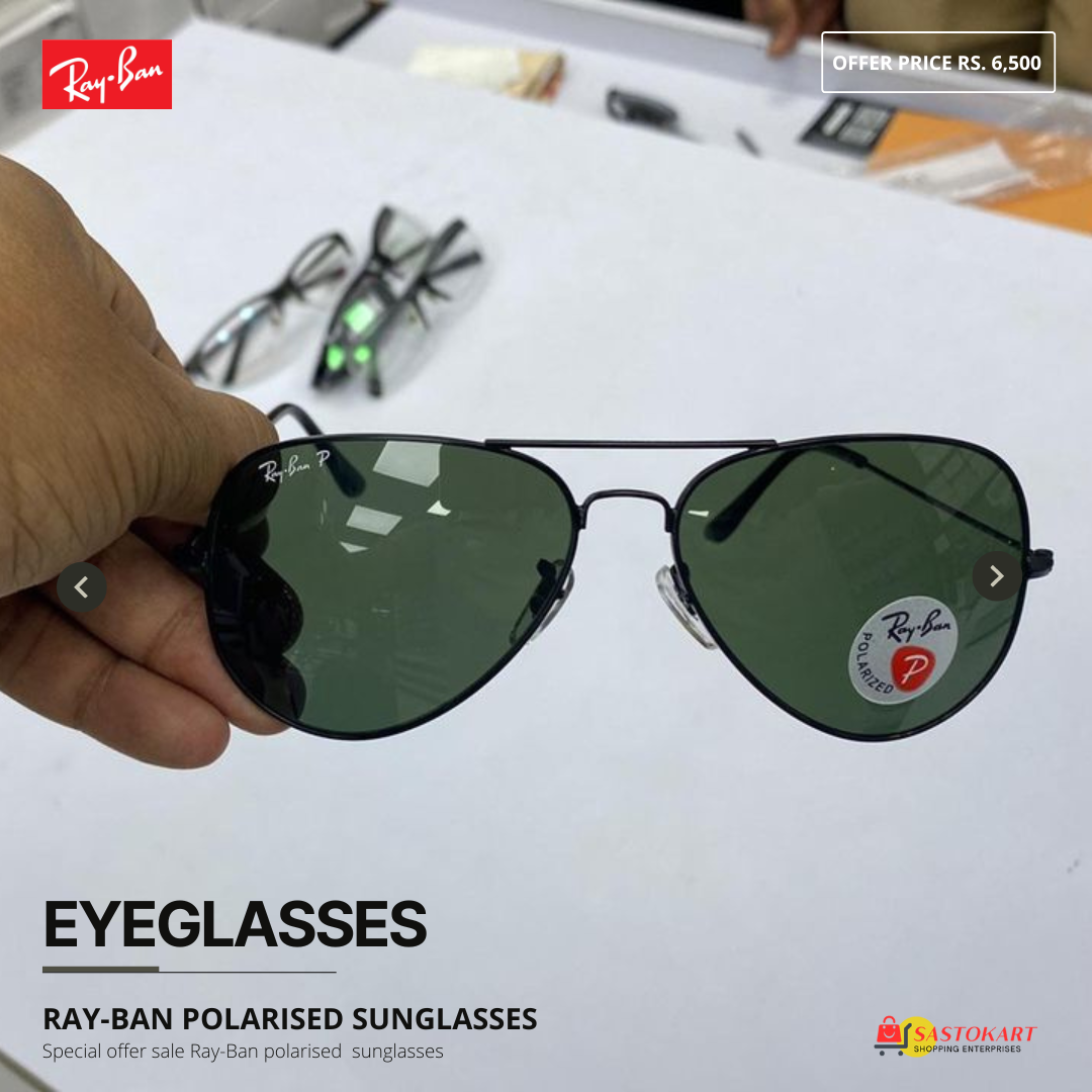 RayBan Aviator Polarised Sunglasses | Polarised